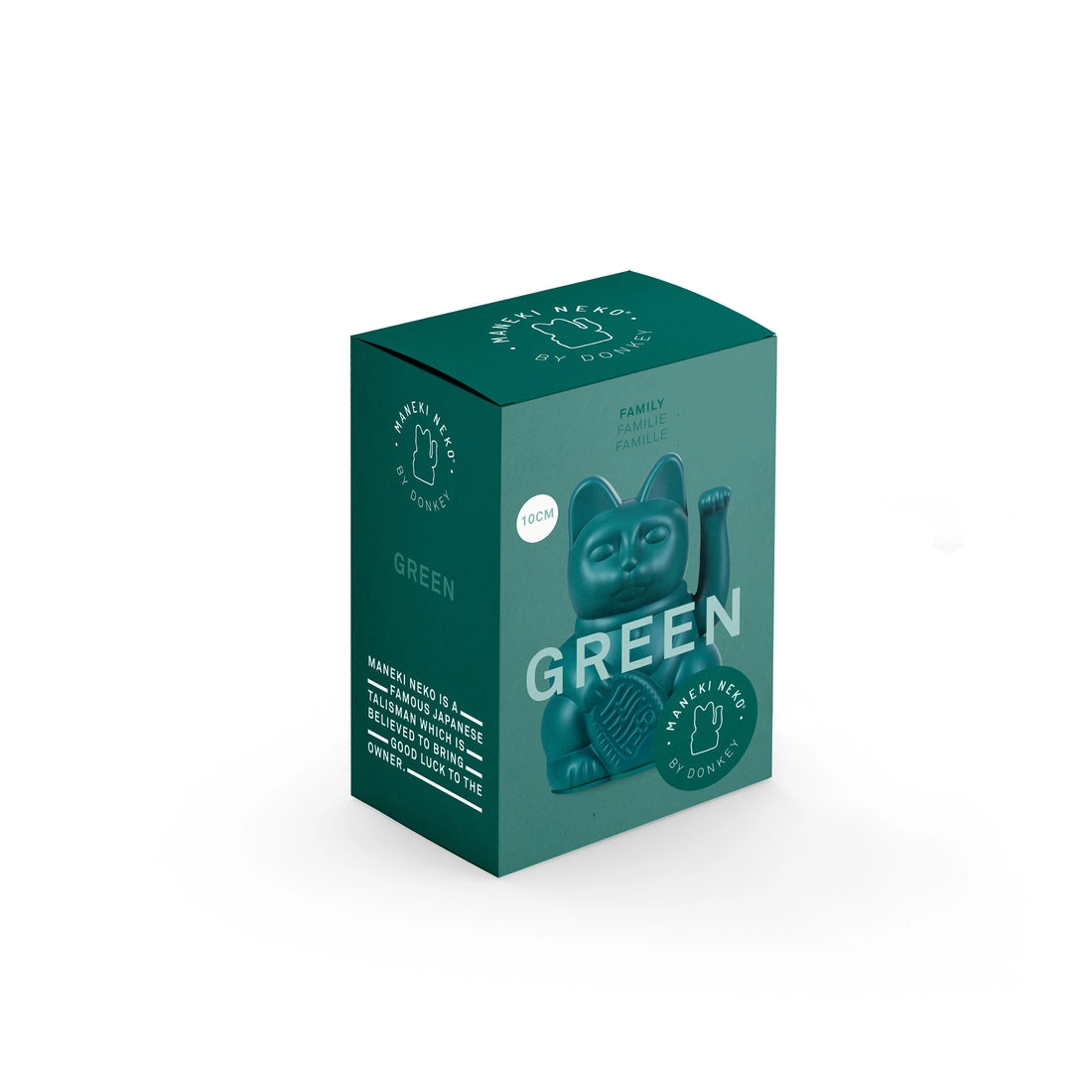 Lucky Cat green mini